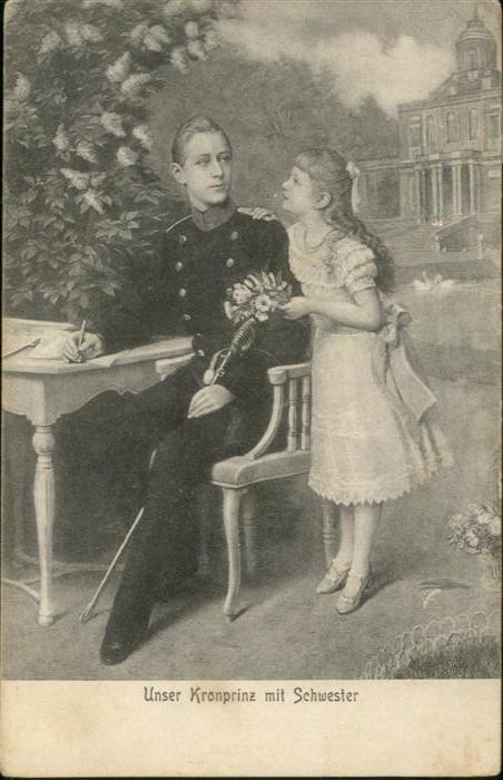 Adel Preussen Kronprinz Friedrich Wilhelm Schwester