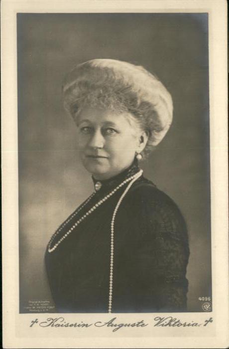 Adel Preussen Kaiserin Auguste Viktoria