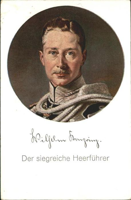 Adel Preussen Kronprinz Friedrich Wilhelm