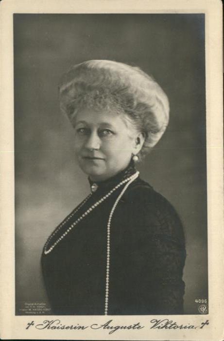 Adel Preussen Kaiserin Auguste Viktoria