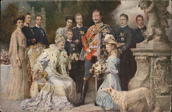 Wilhelm II Familie Hund