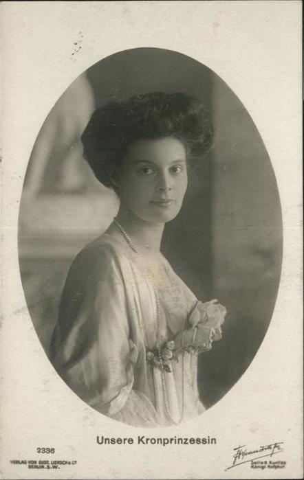 Adel Preussen Kronprinzessin Cecilie