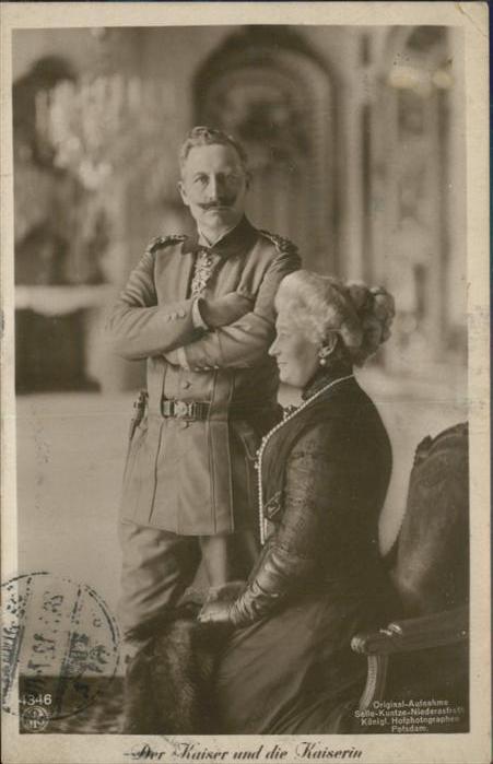 Wilhelm II Kaiserin Auguste Viktoria