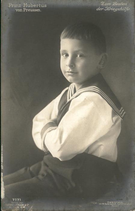 Adel Preussen Prinz Hubertus