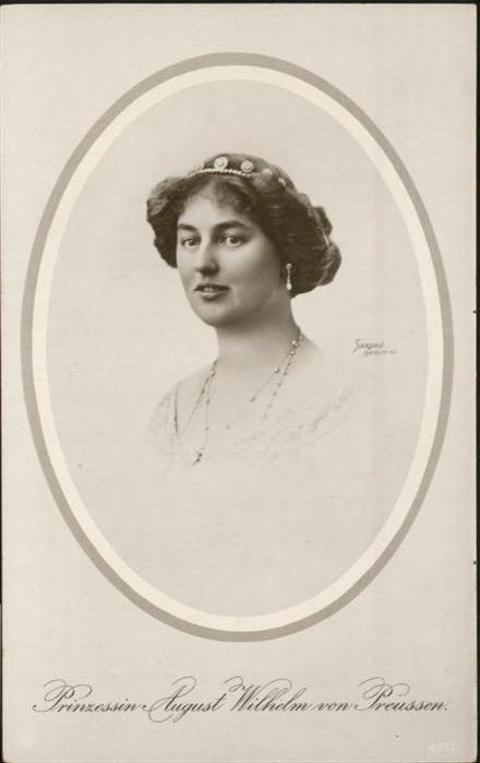 Adel Preussen Prinzessin August Wilhelm