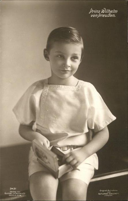 Adel Preussen Prinz Wilhelm