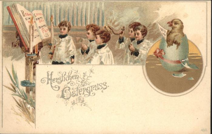 Ostern Easter Paques Kinderchor