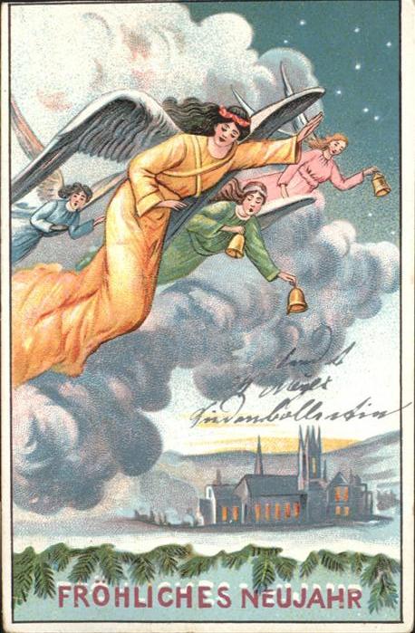 Engel Neujahr Glocken