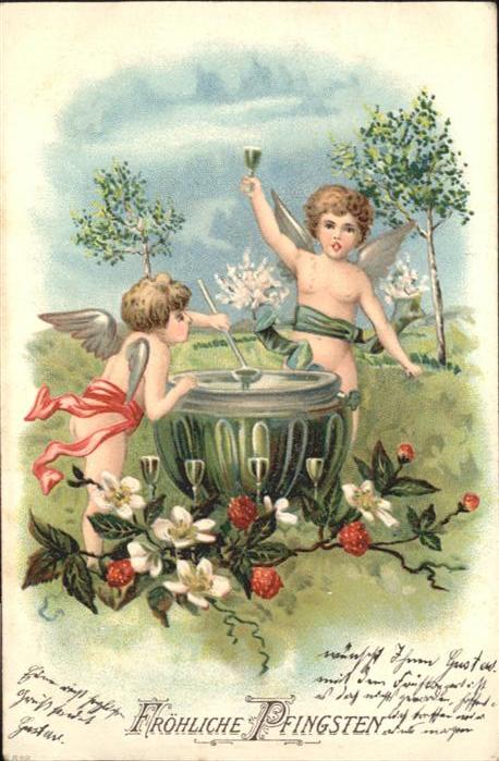 Engel Pfingsten Brunnen