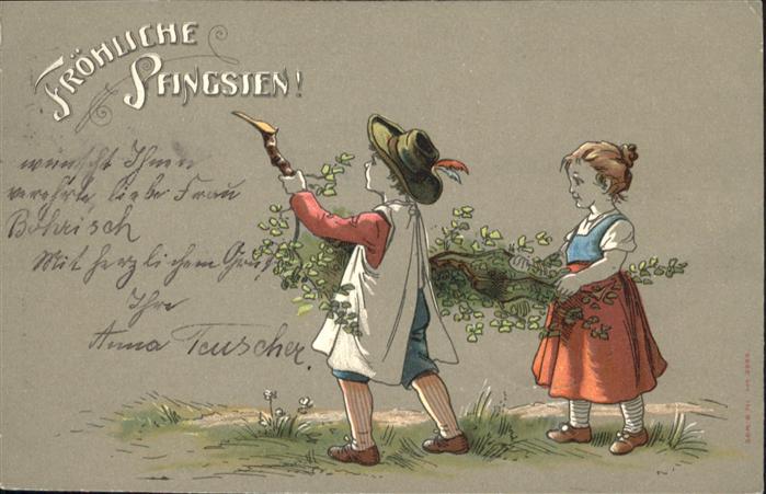 Pfingsten Pentecost Pentecote Kinder