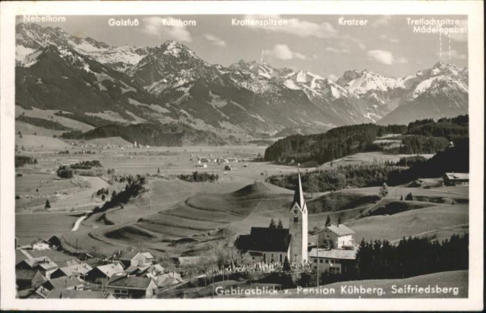 Seifriedsberg Sonthofen Cafe Pension Kühberg