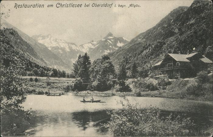 OBERSTDORF Bayern Christlessee