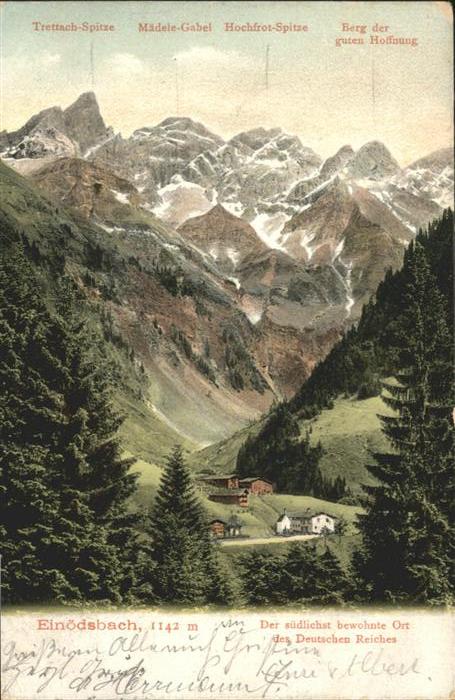 OBERSTDORF Bayern Einoedsbach