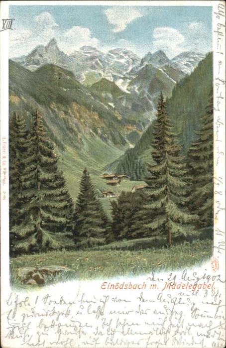 OBERSTDORF Bayern Einoedsbach