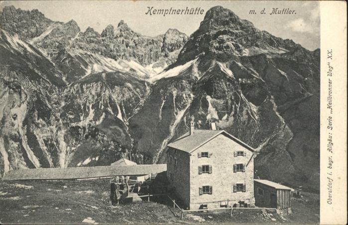 OBERSTDORF Bayern Kemptnerhuette