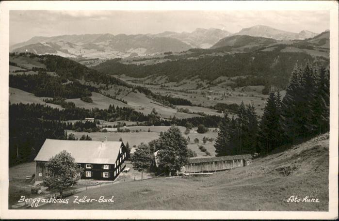 Oberstaufen Oberallgaeu Bayern Gastwirtschaft Zellers-Bad