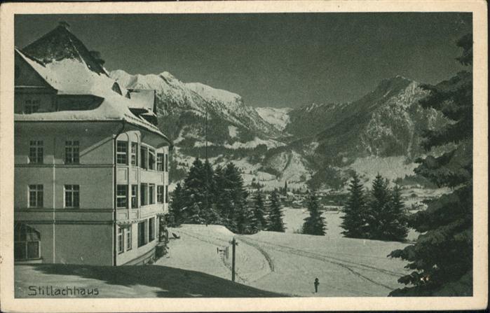OBERSTDORF Bayern Stillachhaus