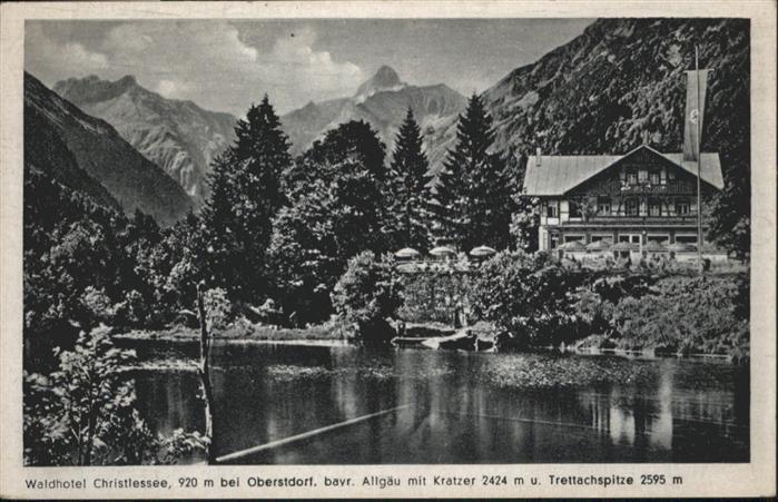 OBERSTDORF Bayern Waldhotel Christlessee