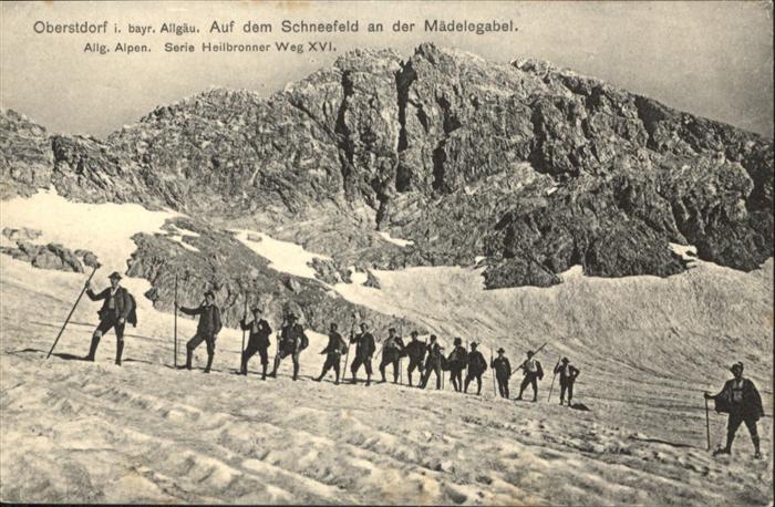 OBERSTDORF Bayern Maedelegabel