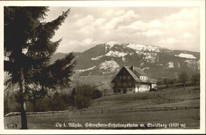 Oy Bad Mittelberg Oberallgaeu Bayern
