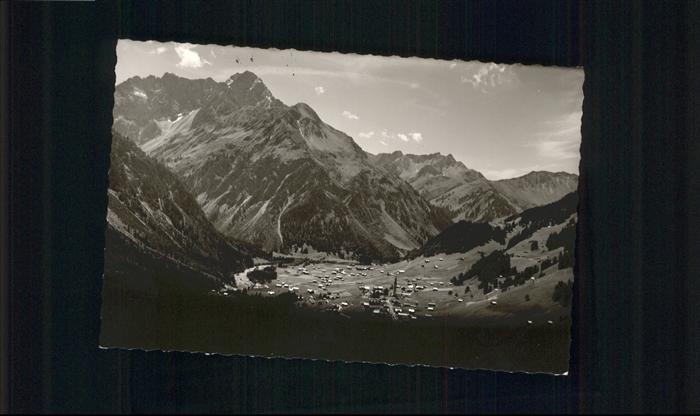 Faistenoy Luftbild 
Walsertal