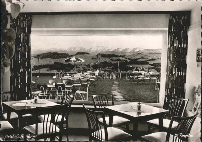 Lindenberg Allgaeu Hotel Cafe Alpina