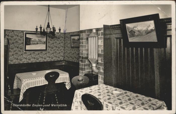 OBERSTDORF Bayern Enzian- und Weinstueble