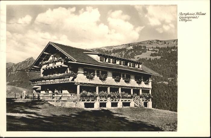 Guenzenried Berghaus Blässe