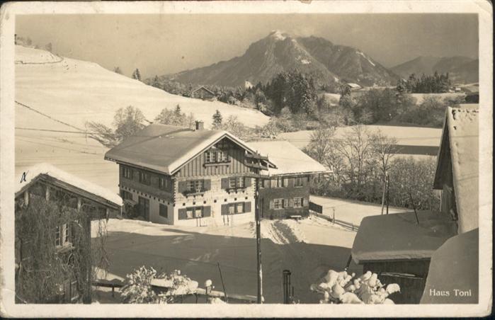 Guenzenried Wintersportplatz Günzenried