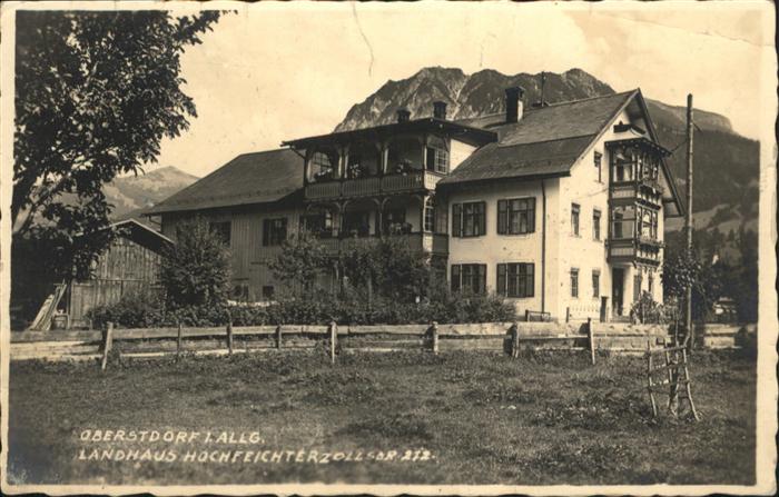 Oberstdorf Landhaus Hochfeichterzoll