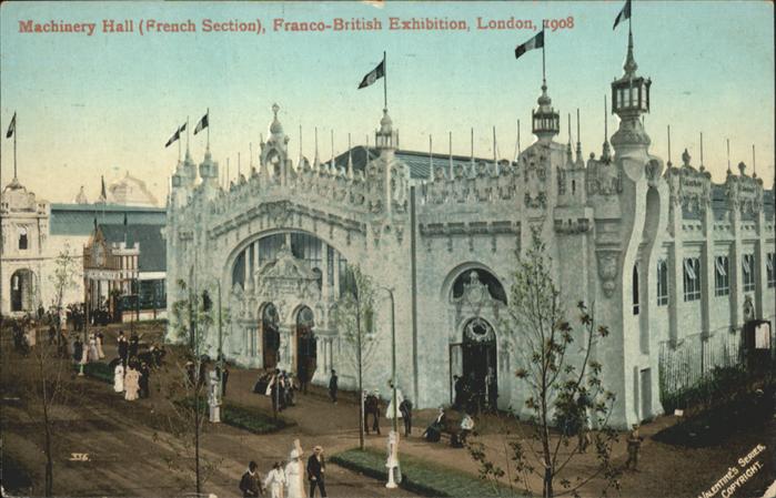London Machinery Hall Franoc British Exhibition