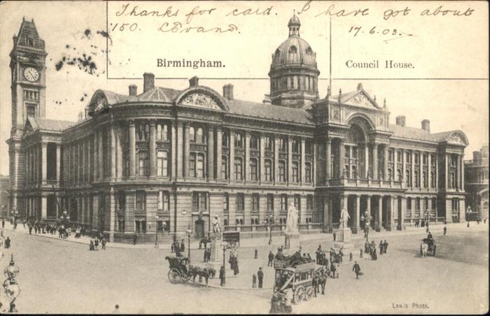 Birmingham Council House Kutsche
