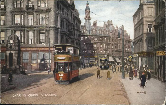 Glasgow Charing Cross Strassenbahn