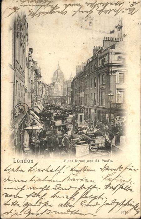 London Fleet Street St Pauls