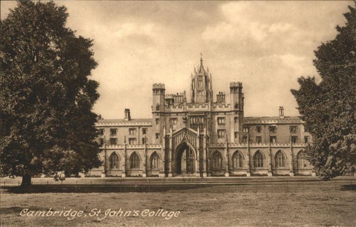 Cambridge Cambridgeshire St Johns College