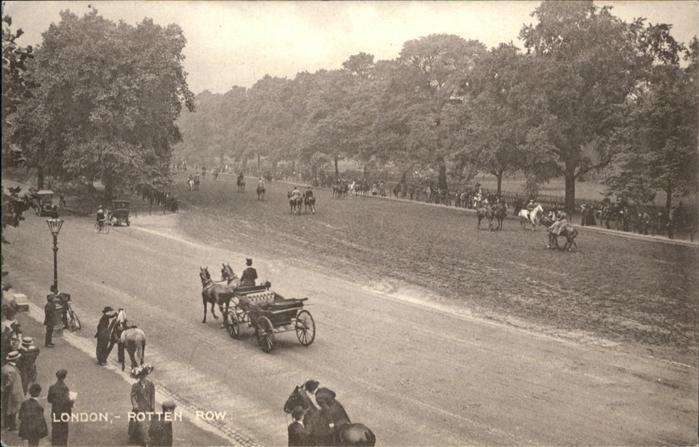 London Rotten Row Kutsche