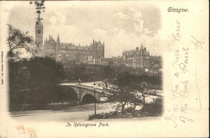 Glasgow Kelvingrove Park Bruecke