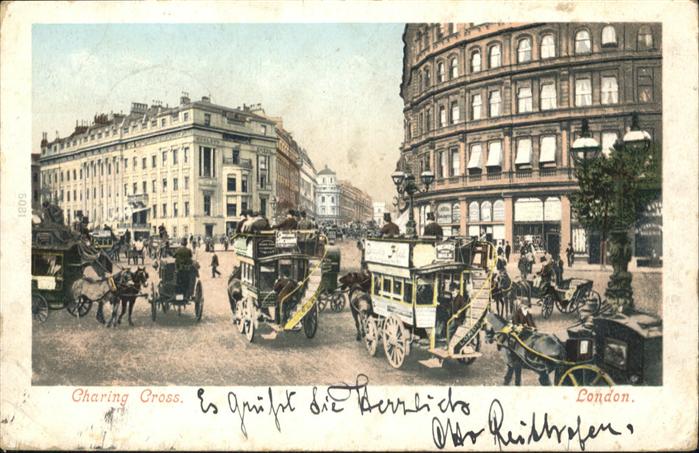 London Charing Cross Kutsche