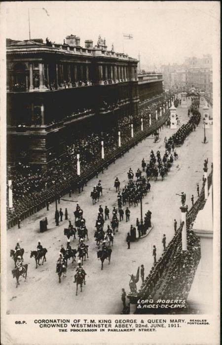London Coronation of King George & Queen Mary 1911