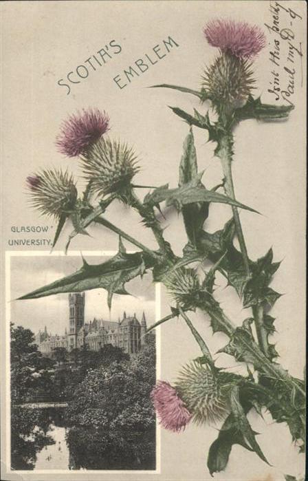 Glasgow Scotia`s Emblem
Glasgow University