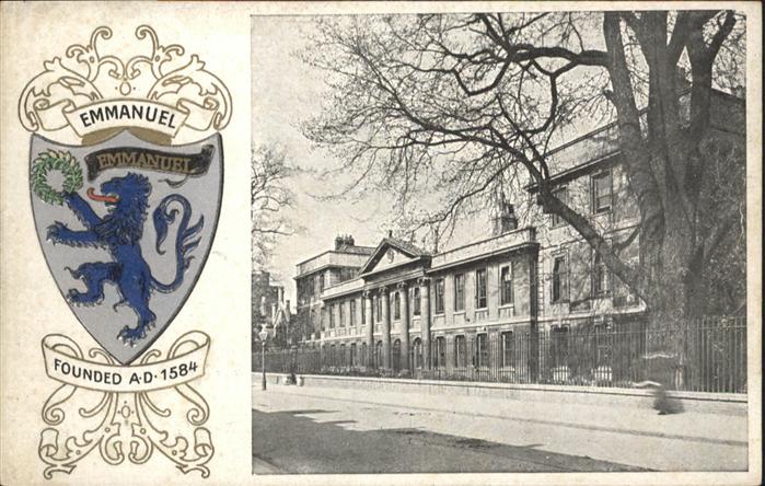 London Emmanuell Founded ad 1584