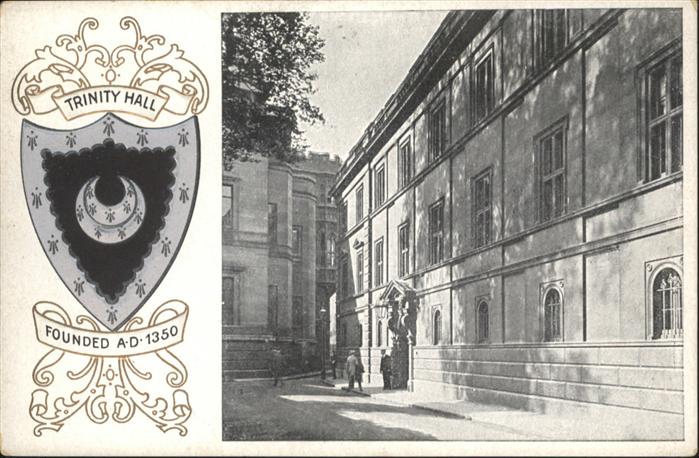 Cambridge Cambridgeshire Trinity Hall
Founded 1350