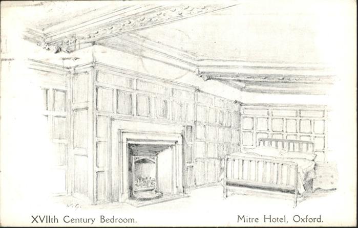 Oxford Oxfordshire Mitre Hotel