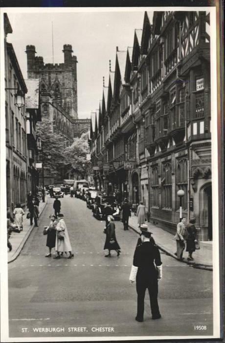 Chester Cheshire St. Werburgh Street