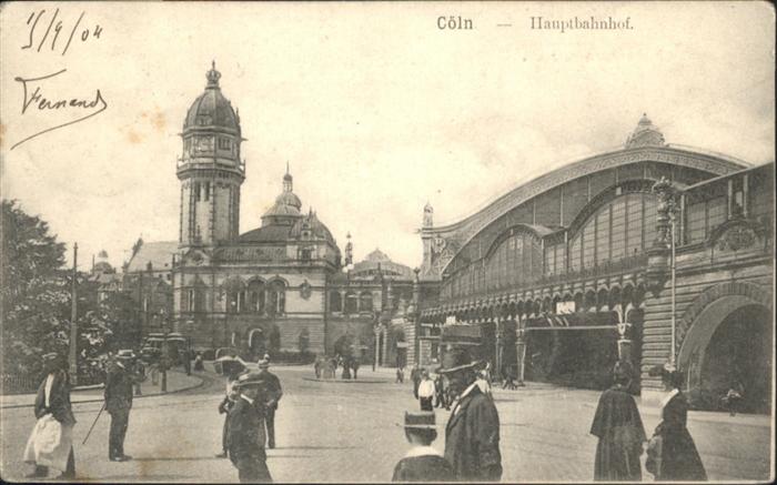 Koeln Rhein Bahnhof