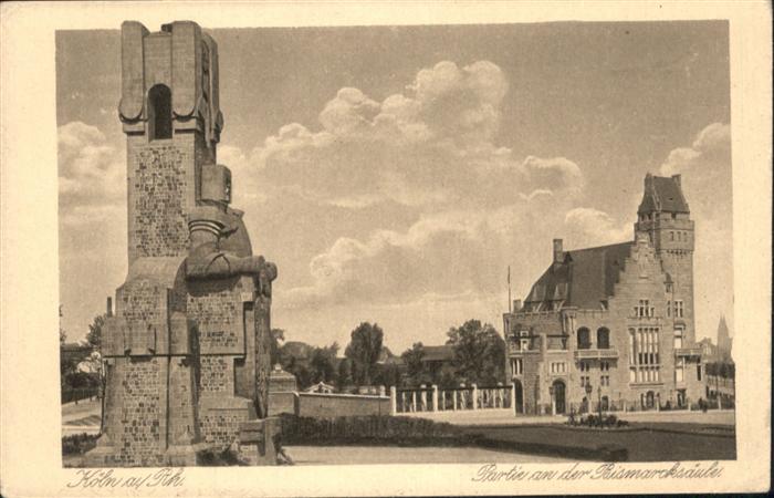 Koeln Rhein Bismarcksäule