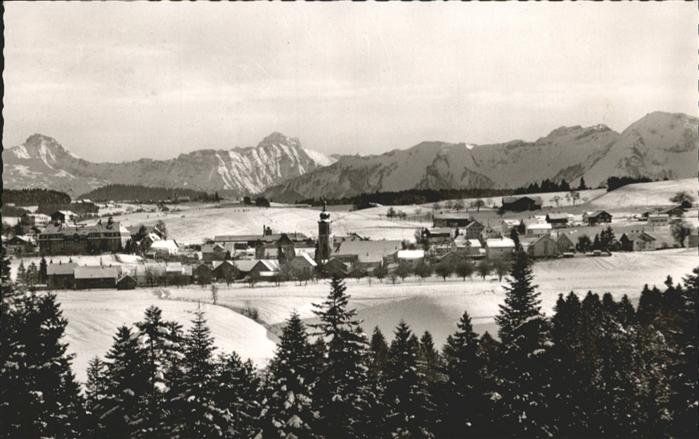 Scheidegg Allgaeu Widderstein