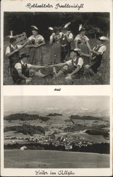 Weiler-Simmerberg Rothachtaler Trachtenidyll