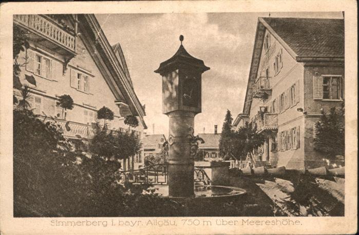 Simmerberg Brunnen