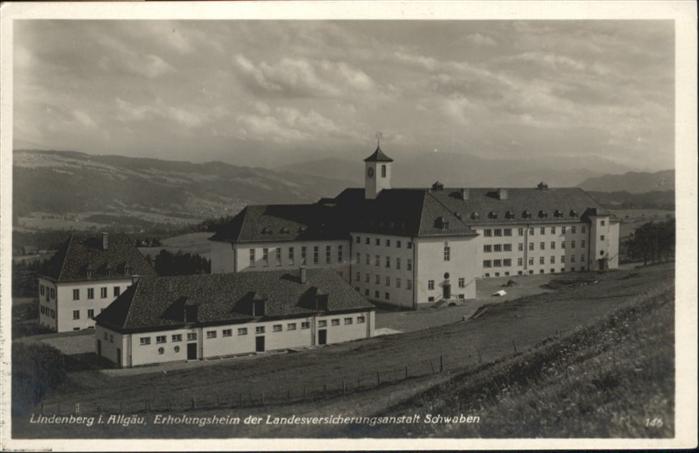 Lindenberg Allgaeu Erholungsheim Landesversicherungsanstal